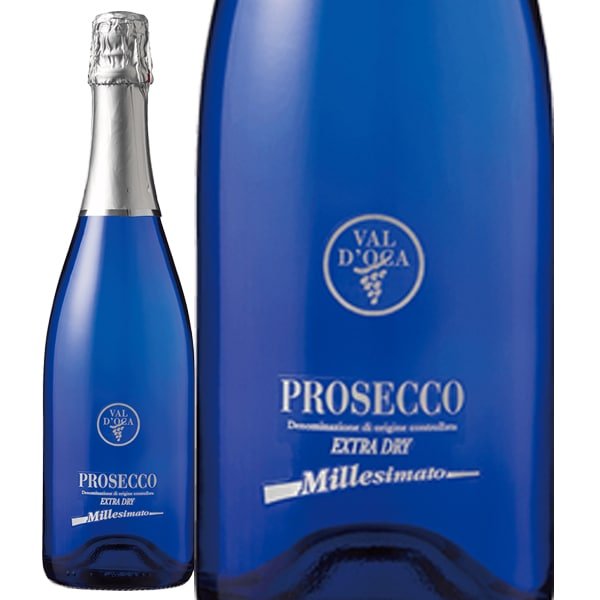 ★ヴァル・ドッカ プロセッコ エクストラ・ドライ ブルー ミレジマート<TS10> - 恵比寿ワインマート