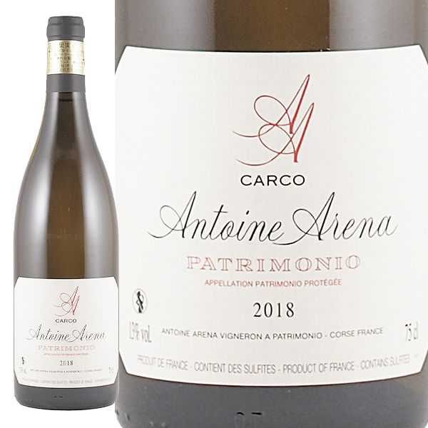 パトリモニオ カルコ・ブラン / ドメーヌ・アントワーヌ・アレナ / 2018 - 恵比寿ワインマート