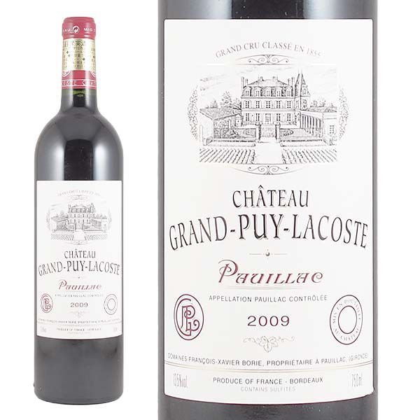 シャトー・グラン・ピュイ・ラコスト 2009 ポイヤック - 恵比寿ワインマート
