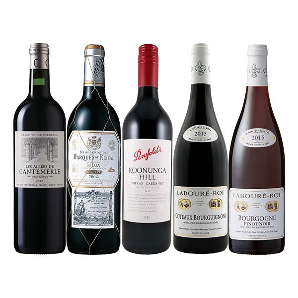 肉料理にぴったり!万能赤ワイン5本セット - 恵比寿ワインマート