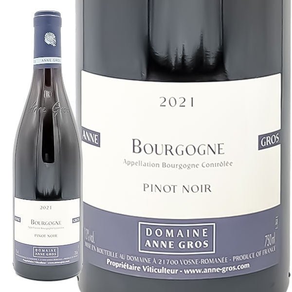 ブルゴーニュ・ルージュ 2021 アンヌ・グロ - 恵比寿ワインマート