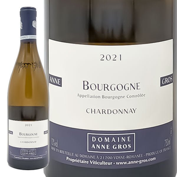 ブルゴーニュ・ブラン 2021 アンヌ・グロ - 恵比寿ワインマート