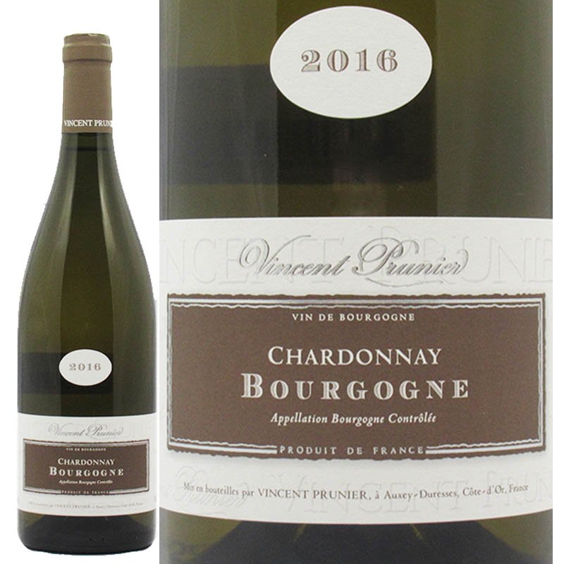ヴァンサン・プリュニエ ブルゴーニュ・ブラン 2016 - 恵比寿ワインマート
