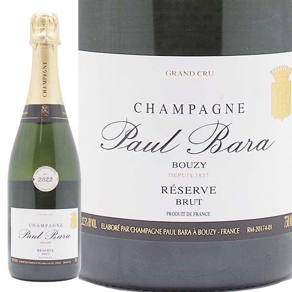 グラン・クリュ ブジー レゼルヴ・ブリュット NV ポール・バラ - 恵比寿ワインマート