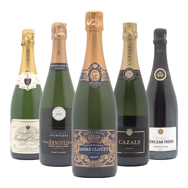 【TERRADA】第一弾:味わいで選んだシャンパーニュ5本セット - 恵比寿ワインマート