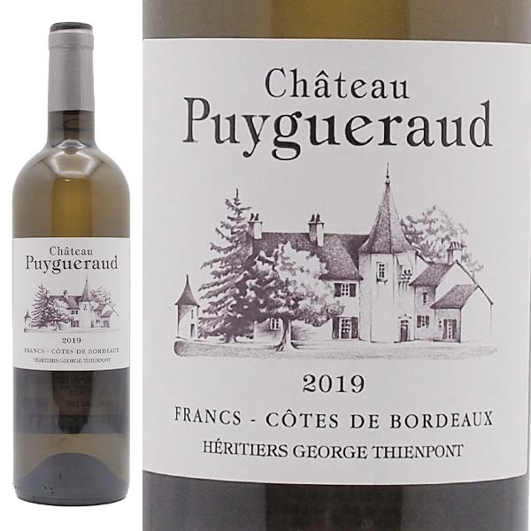 シャトー・ピュイグロー ブラン 2019 コート・ド・ボルドー - 恵比寿ワインマート