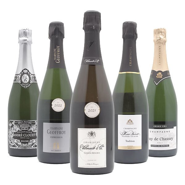 【TERRADA】第二弾:味わいで選んだシャンパーニュ5本セット - 恵比寿ワインマート