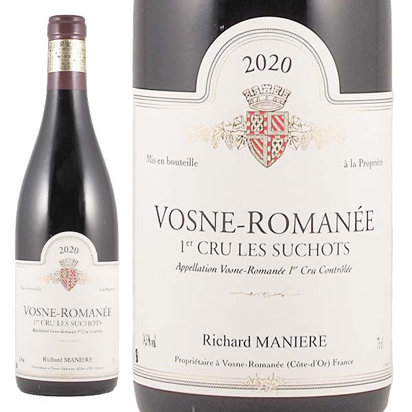 ヴォーヌ・ロマネ プルミエ・クリュ スショ 2020 リシャール・マニエール - 恵比寿ワインマート