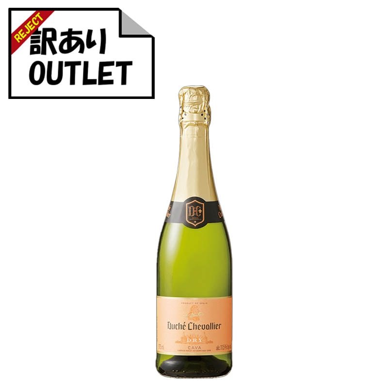 (訳あり!)ドゥーシェ・シュバリエ ドライ N.V. ハーフ 375ml (ラベル不良、キャップシール不良、ボトル不良など) - 恵比寿ワインマート