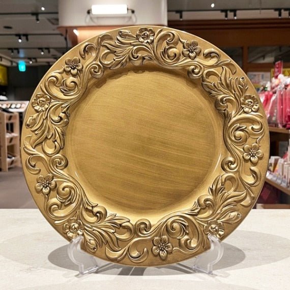 チャージャープレート バロック・クラシックゴールド - 恵比寿ワインマート