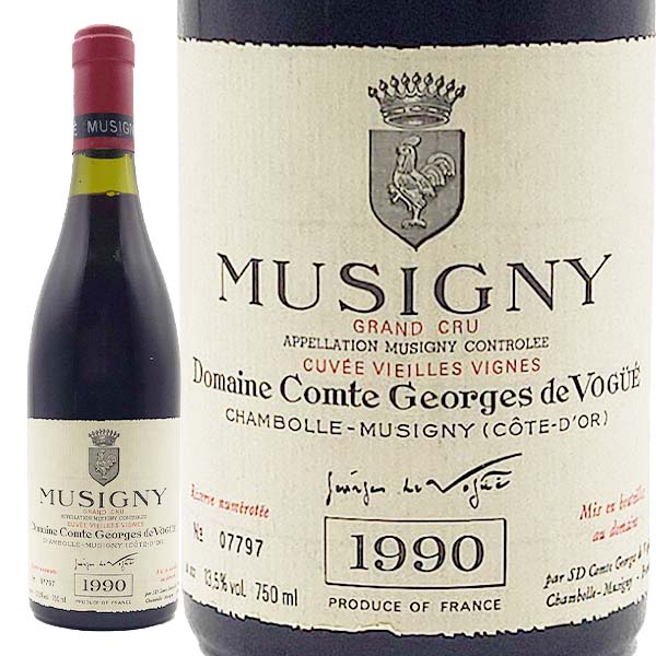 ミュジニー 1990 コント・ジョルジュ・ド・ヴォギュエ - 恵比寿ワインマート