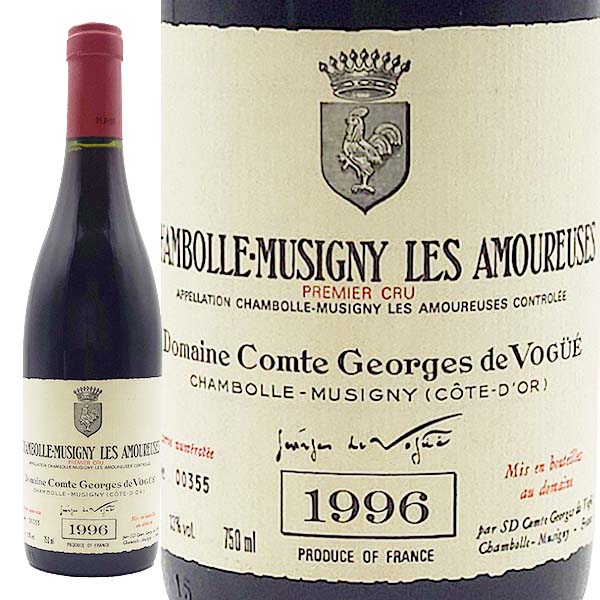 シャンボール・ミュジニー プルミエ・クリュ レ・ザムルーズ 1996 コント・ジョルジュ・ド・ヴォギュエ - 恵比寿ワインマート