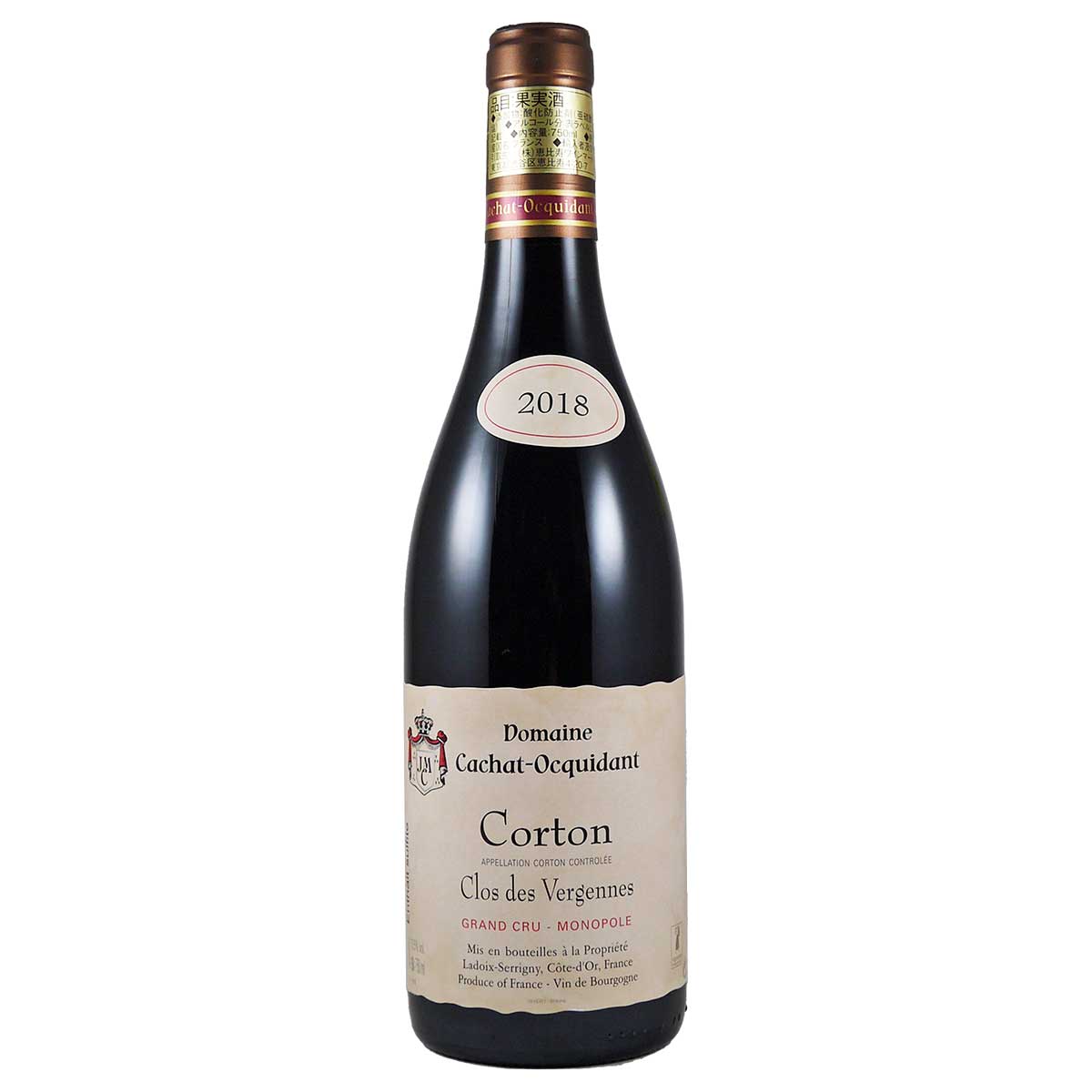 コルトン クロ・デ・ヴェルジェンヌ 2018 カシャ・オキダン - 恵比寿ワインマート
