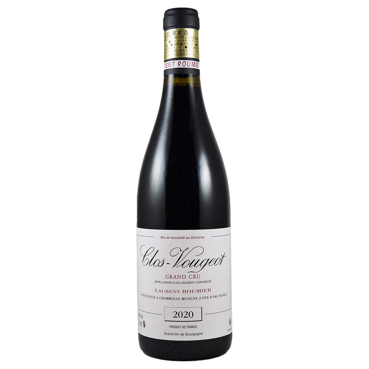 クロ・ド・ヴージョ・グラン・クリュ 2020 ローラン・ルーミエ - 恵比寿ワインマート
