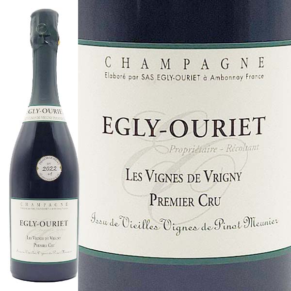 エグリ・ウーリエ レ・ヴィーニュ・ド・ヴリニー プルミエ・クリュ NV (2022年デゴルジュマン) - 恵比寿ワインマート