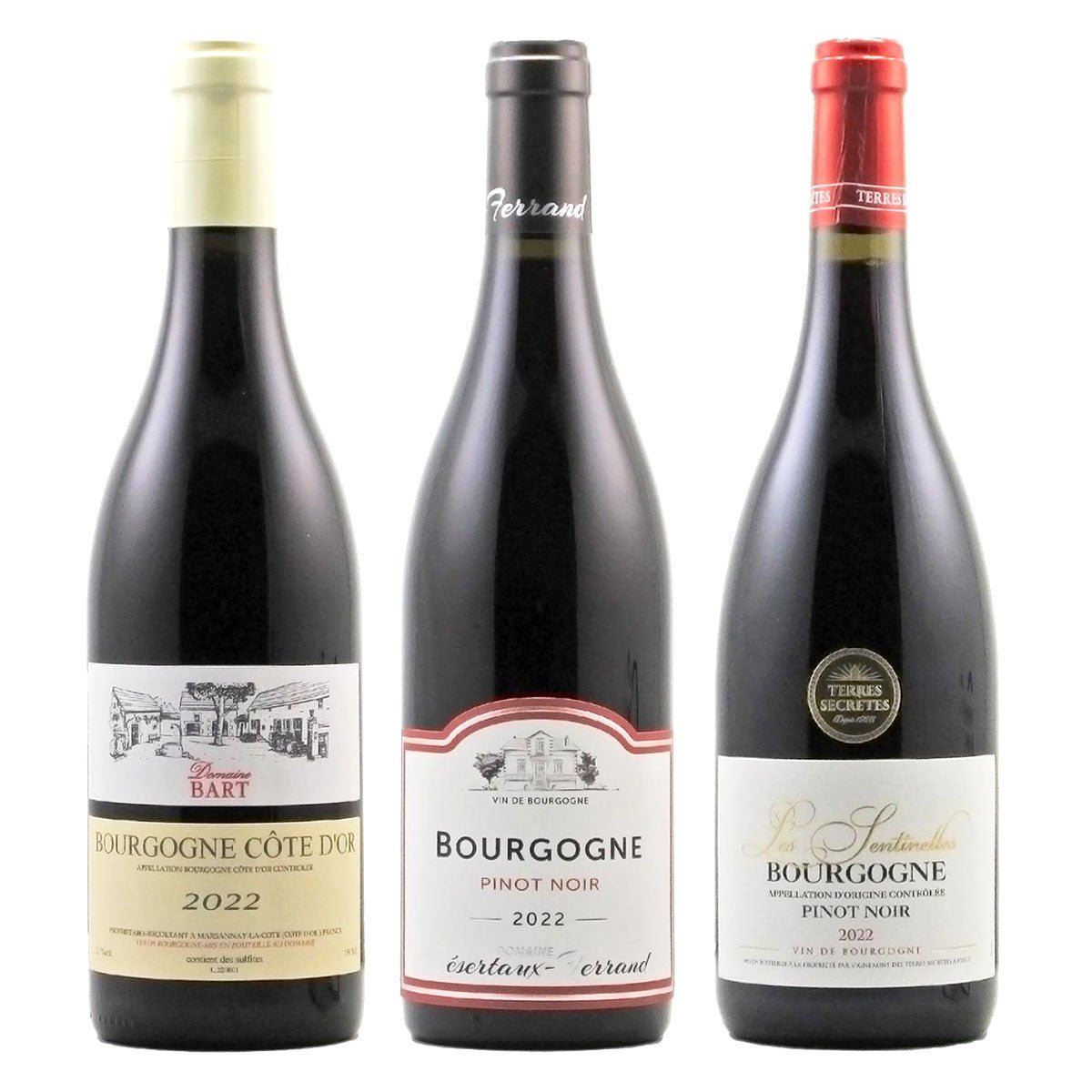 ブルゴーニュのピノ・ノワール飲み比べ!人気生産者の2022年赤ワイン3本セット - 恵比寿ワインマート