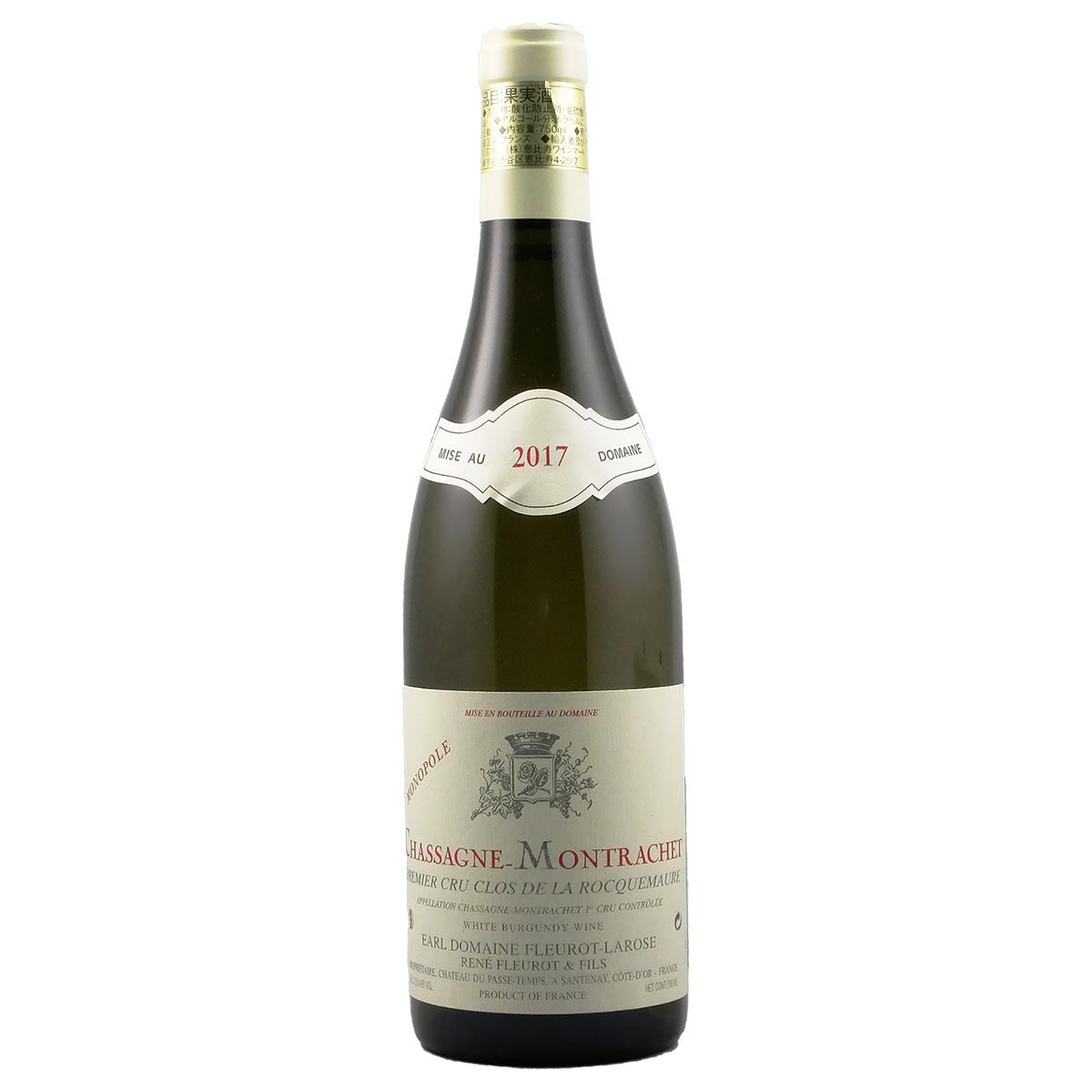 シャサーニュ・モンラッシェ クロ・ド・ラ・ロックモール 2017 フルーロ・ラローズ - 恵比寿ワインマート