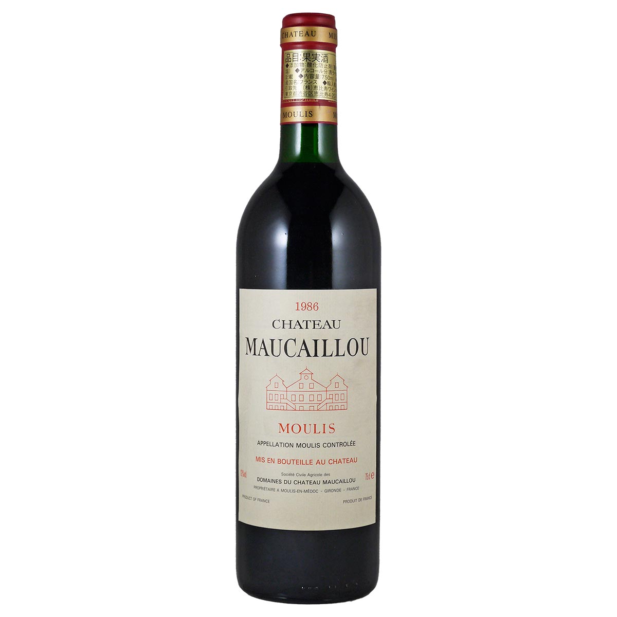 シャトー・モーカイユ 1986 ムーリス - 恵比寿ワインマート