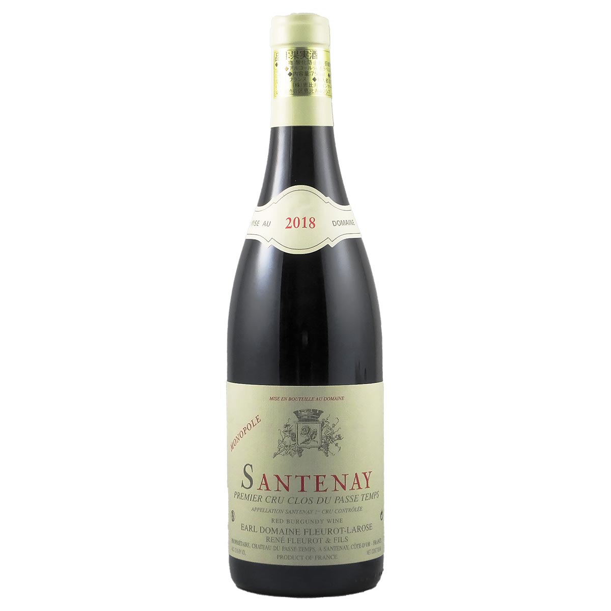 サントネイ クロ・デュ・パスタン 2018 フルーロ・ラローズ - 恵比寿ワインマート