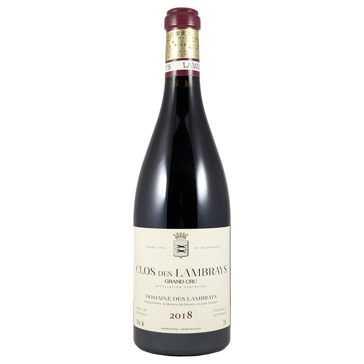 クロ・デ・ランブレイ 2018 ドメーヌ・デ・ランブレイ - 恵比寿ワインマート