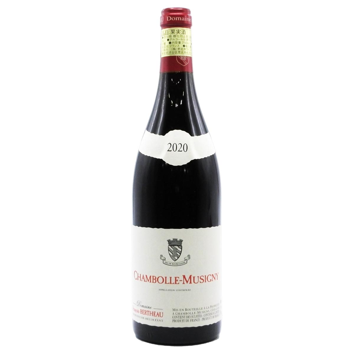 シャンボール・ミジュニー 2020 フランソワ・ベルトー - 恵比寿ワインマート