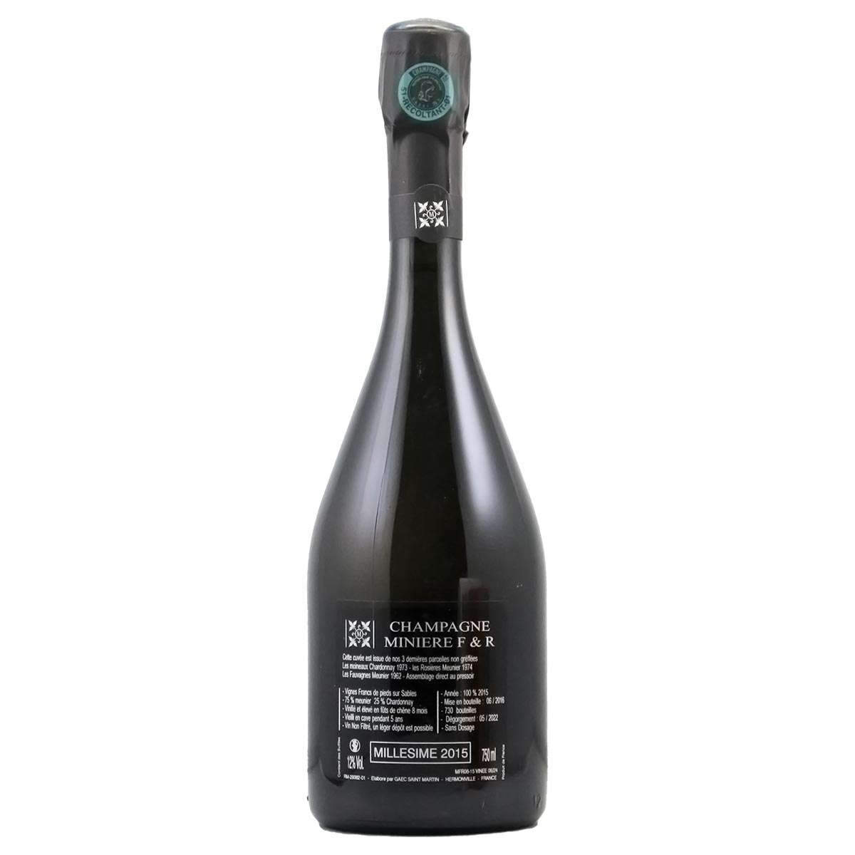 キュヴェ・フラン・ド・ピエ 2015 ミニエール - 恵比寿ワインマート