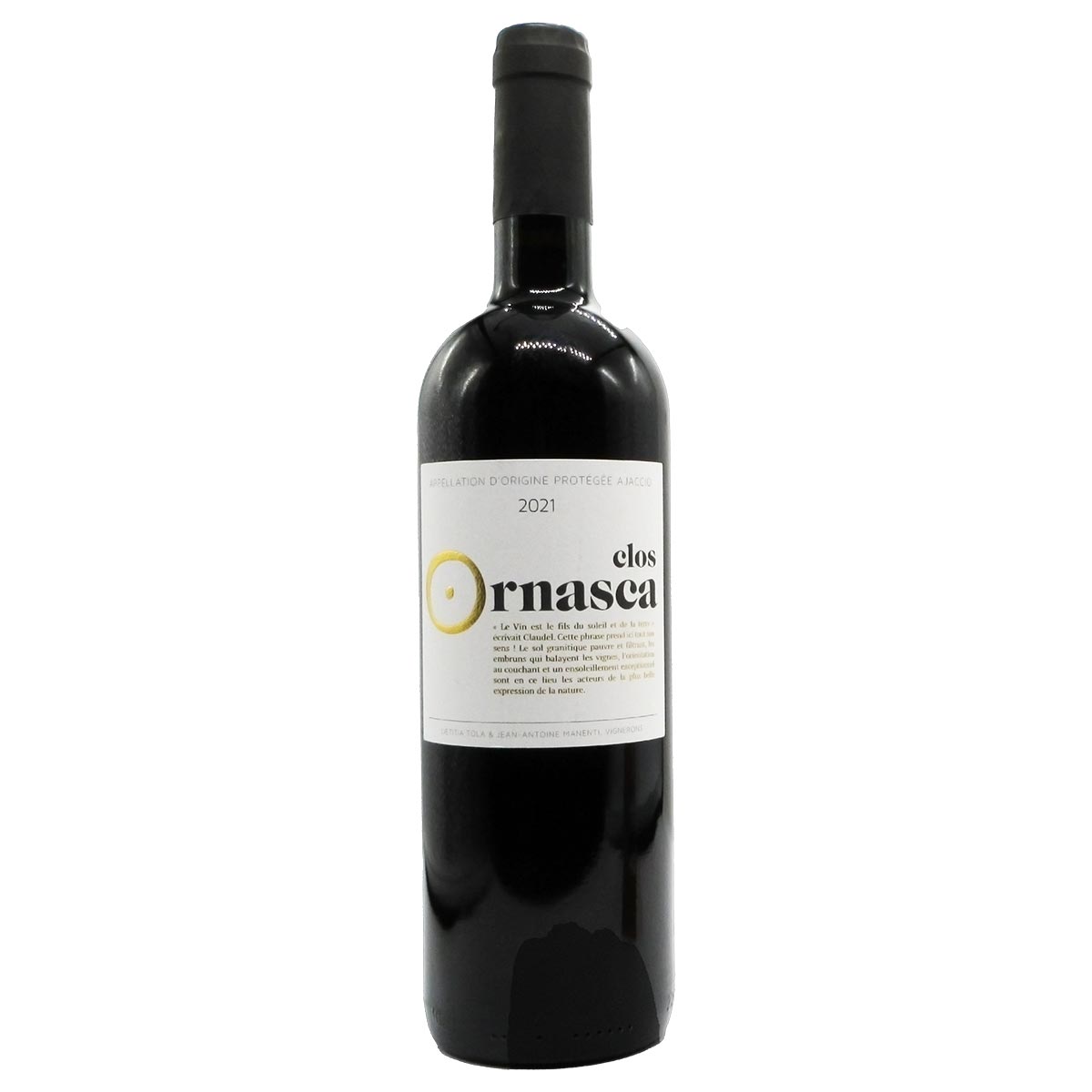 アジャクシオ・ルージュ 2021 クロ・オルナスカ - 恵比寿ワインマート
