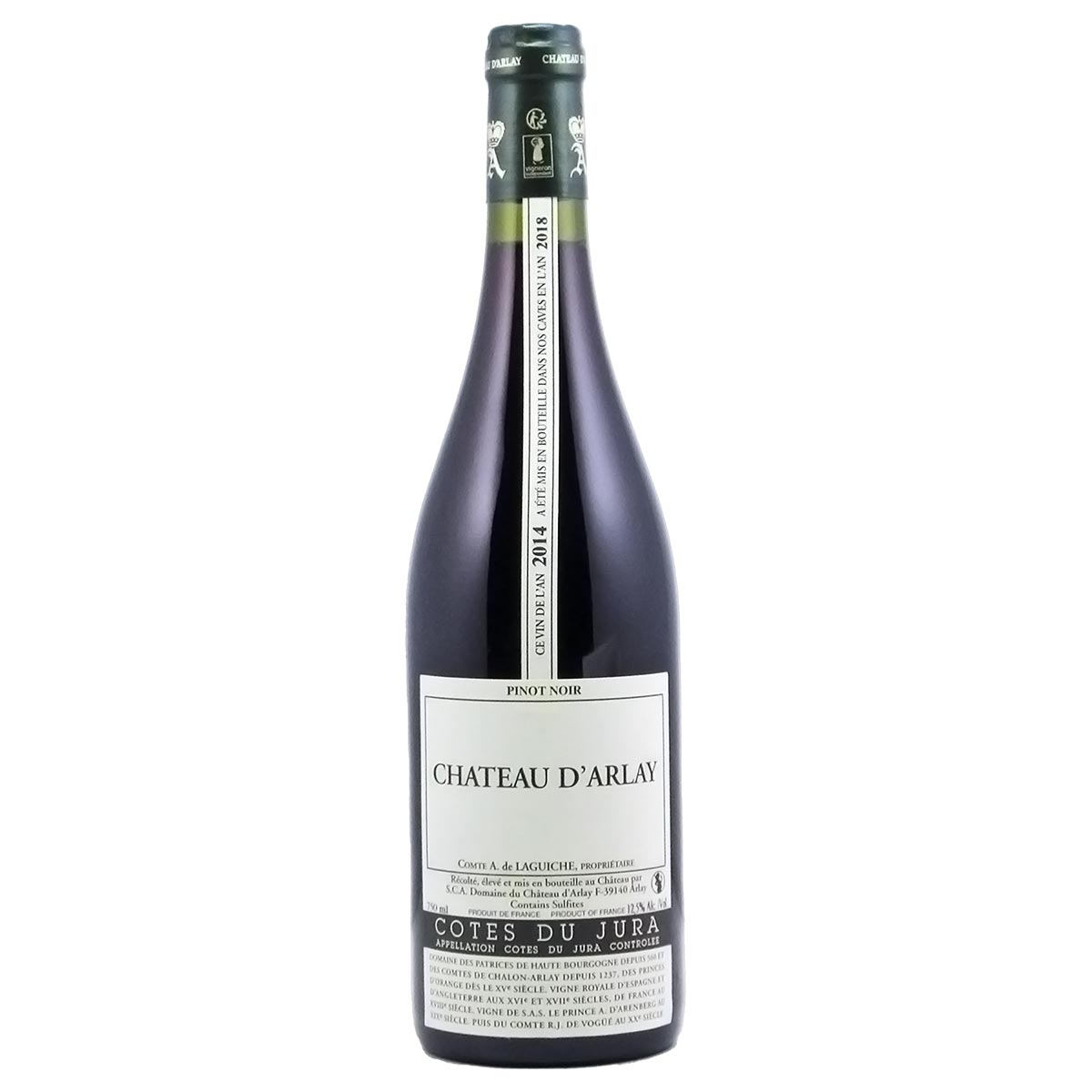 コート・デュ・ジュラ ピノ・ノワール 2014 シャトー・ダルレイ - 恵比寿ワインマート