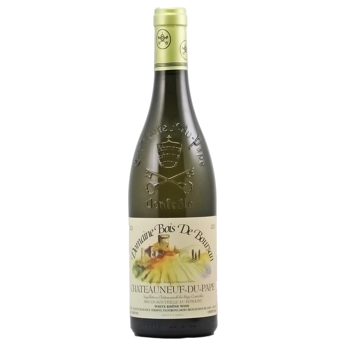 シャトーヌフ・デュ・パプ・ブラン 2023 ボワ・ド・ブルサン - 恵比寿ワインマート