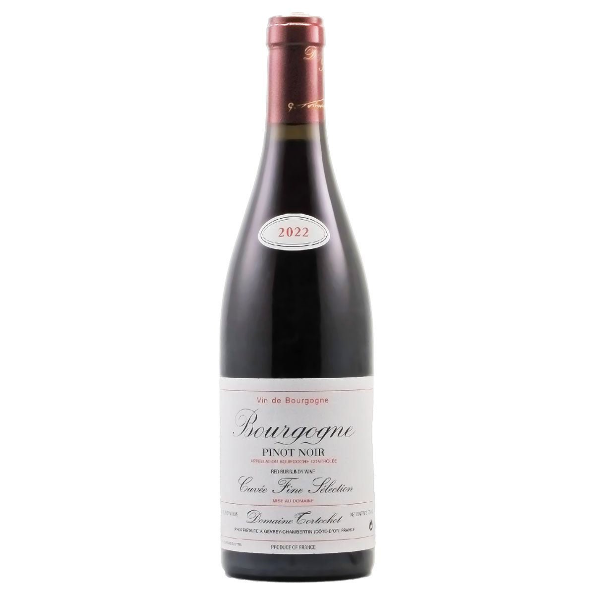 ブルゴーニュ・ピノ・ノワール キュヴェ・フィーヌ・セレクション 2022 トルトショ - 恵比寿ワインマート