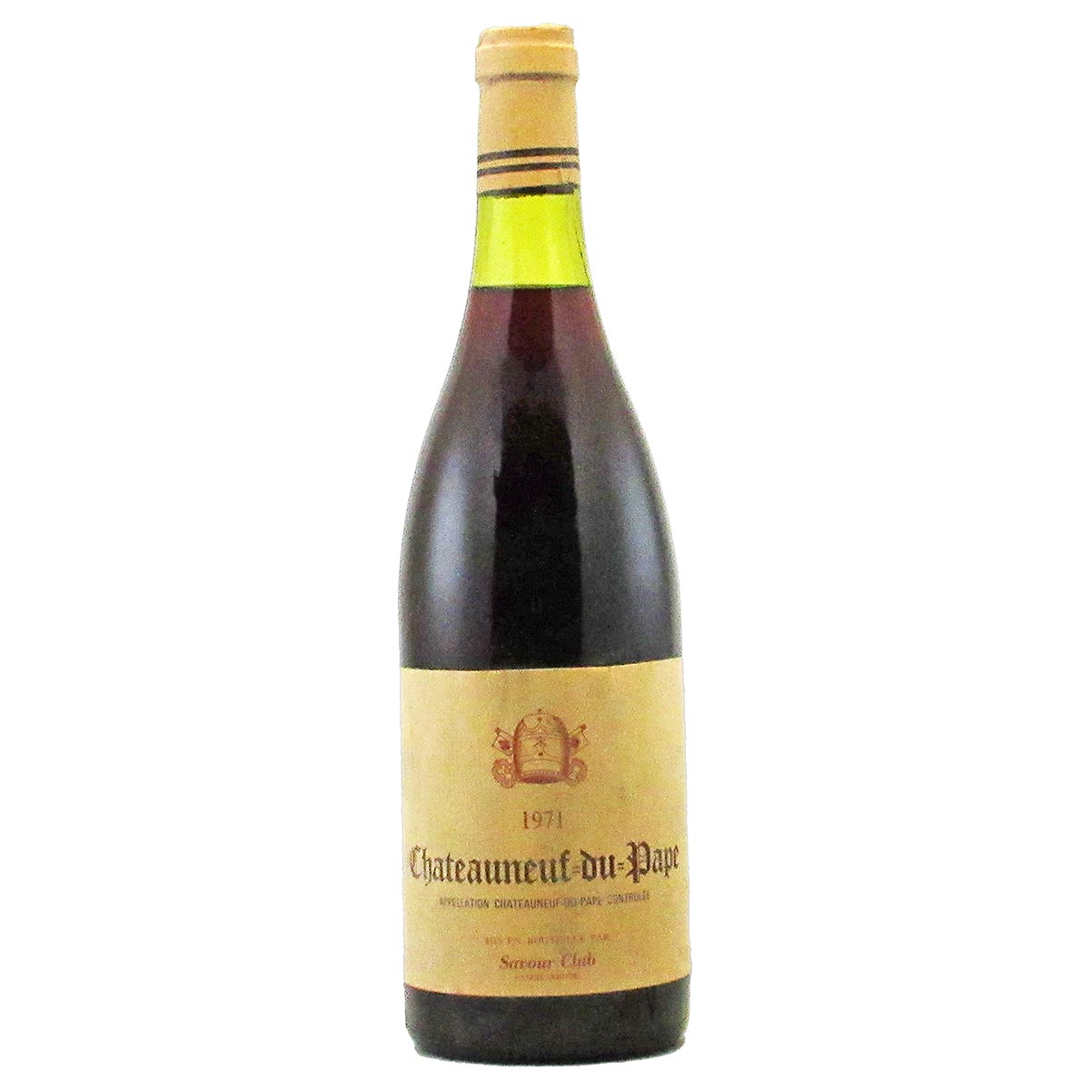 シャトーヌフ・デュ・パプ シャトー・カブリエール 1971 サヴール・クラブ - 恵比寿ワインマート