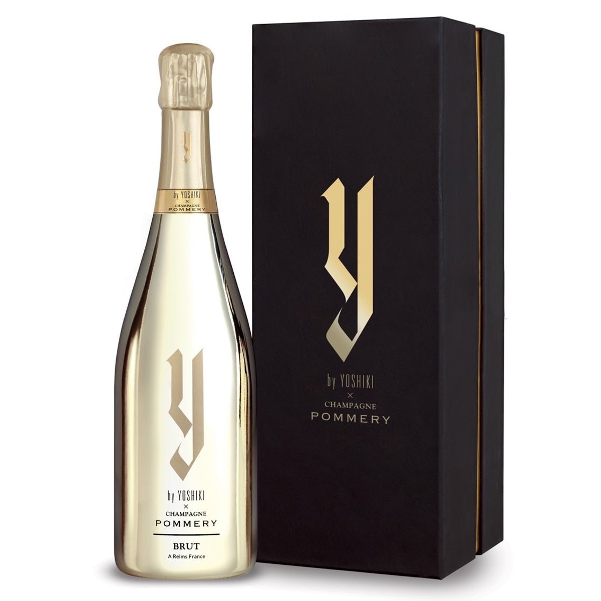 ワイ・バイ・ヨシキ × シャンパーニュ・ポメリー ブリュット NV (BOX) - 恵比寿ワインマート