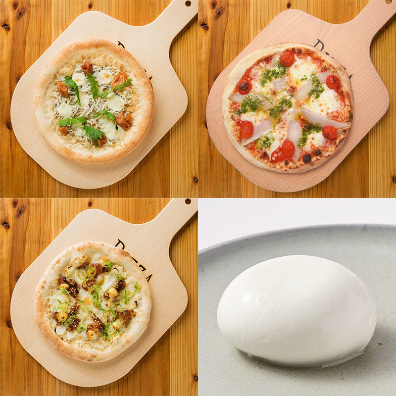 <お取寄せ>(B)淡路島を堪能!淡路島勘太郎ピザ、モッツァレラセット〔冷凍〕送料込み - 恵比寿ワインマート