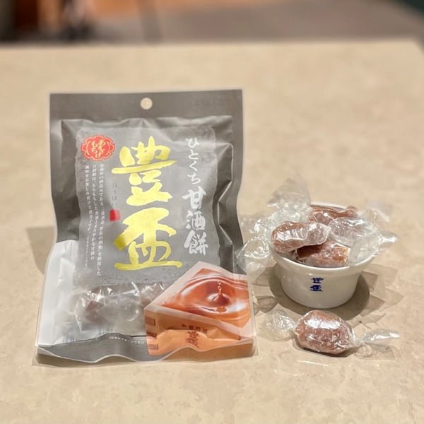 三浦酒造 豊盃 ひとくち甘酒餅 - 恵比寿ワインマート