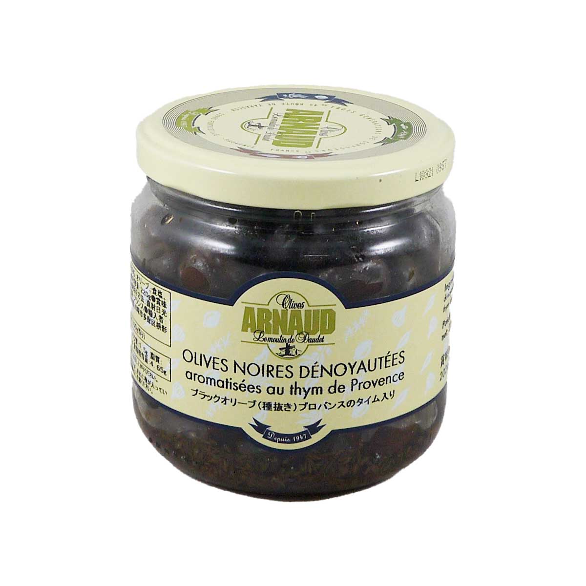 アールノー ブラックオリーブ(種抜き)タイム入り - 恵比寿ワインマート