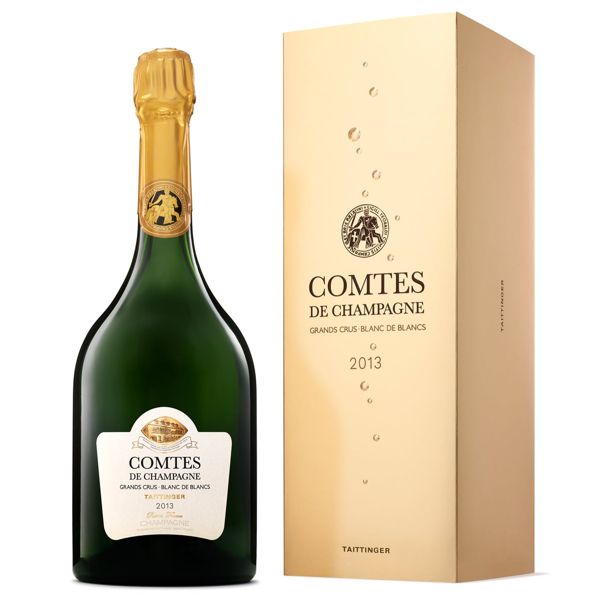 ★テタンジェ コント・ド・シャンパーニュ ブラン・ド・ブラン 2013 ボックス入り <3H57> - 恵比寿ワインマート