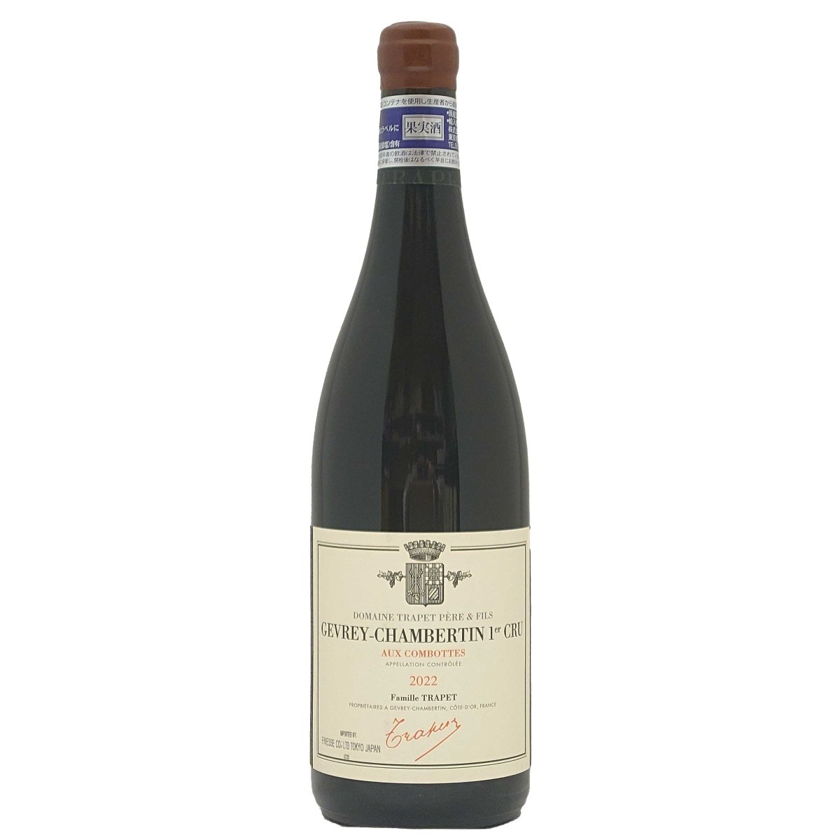 トラペ・ペール・エ・フィス ジュヴレ・シャンベルタン・プルミエ・クリュ・オー・コンボット 2022 - 恵比寿ワインマート