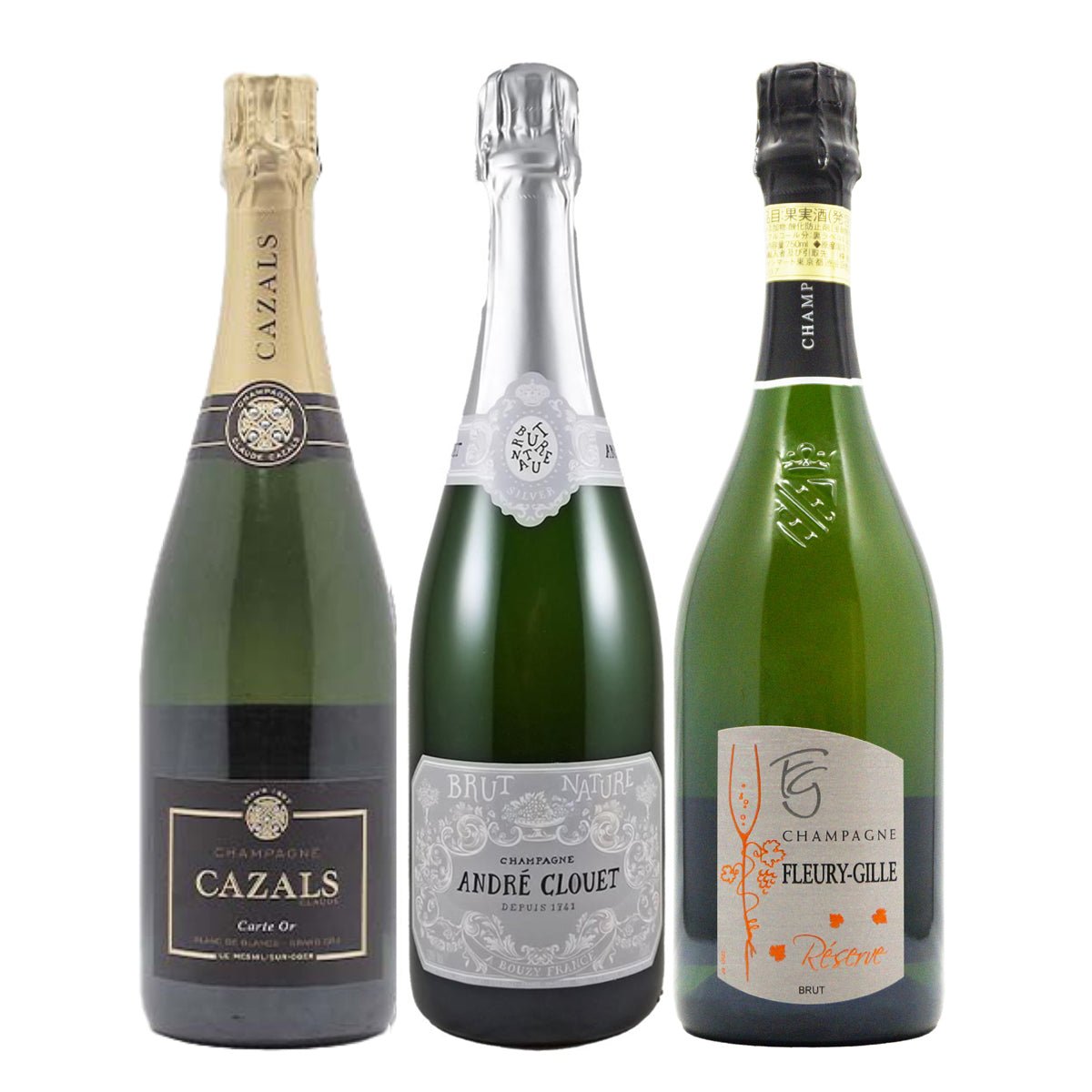 【TERRADA】プロも納得!ワンランク上のシャンパーニュ3本セット Ver.2 - 恵比寿ワインマート