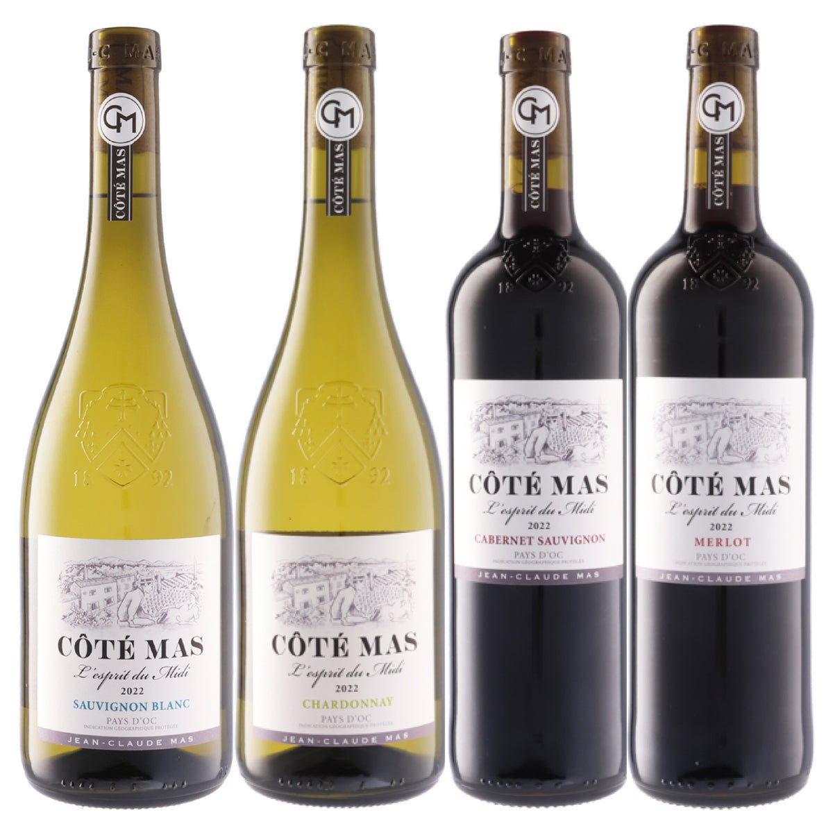 高品質なのにリーズナブル フランス産王道国際品種4本セット - 恵比寿ワインマート