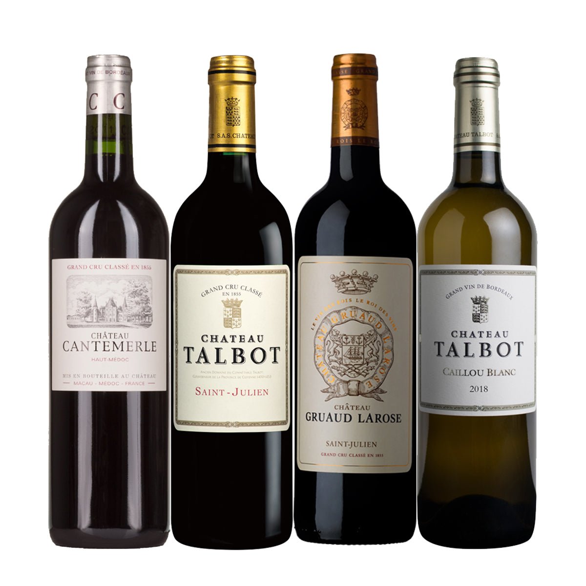 【TERRADA】ボルドー格付けシャトー 4本セット - 恵比寿ワインマート