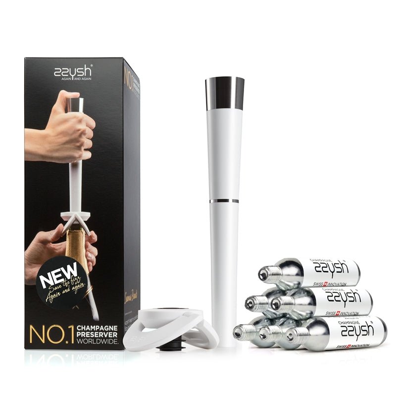 zzysh®(ズィッシュ)シャンパンプリザーバーセット(ガス6本付き) - 恵比寿ワインマート
