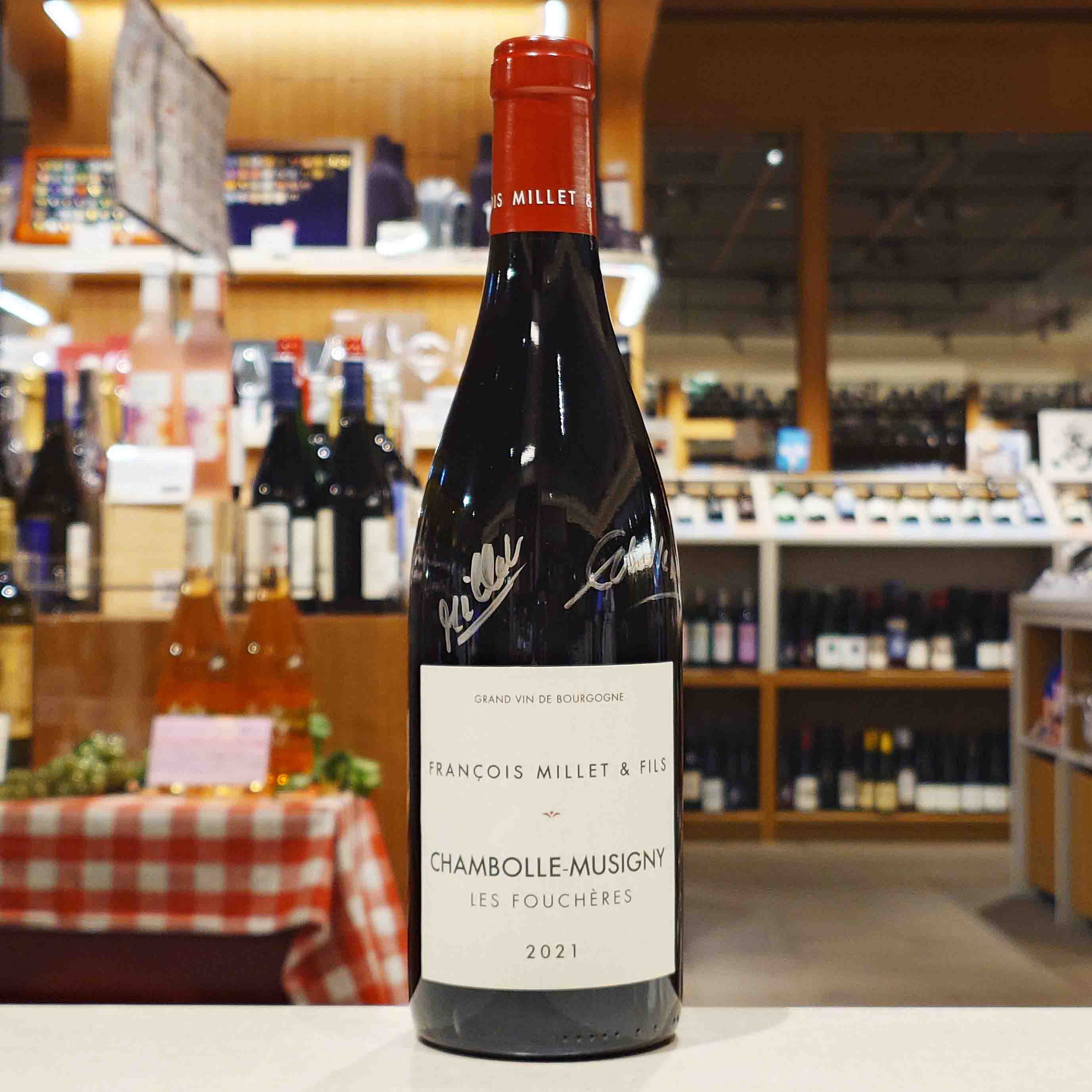 フランソワ・ミエ・エ・フィス シャンボール・ミュジニー・レ・フシェール 2021(生産者サイン入り) - 恵比寿ワインマート