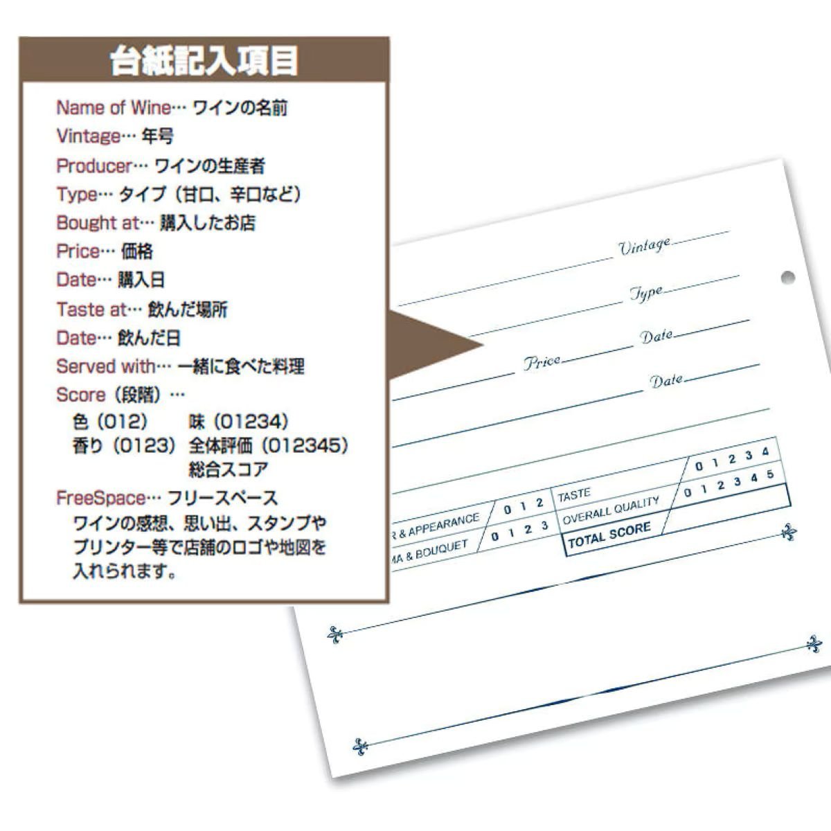 ワインラベルレコーダー 12枚入り - 恵比寿ワインマート