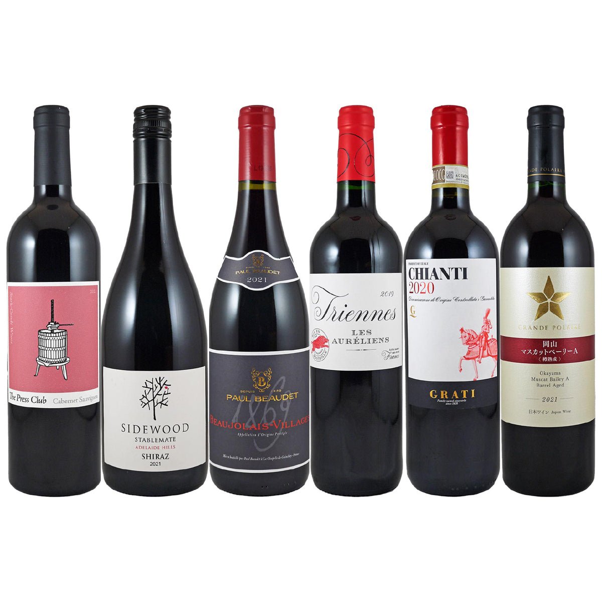 ちょっぴり贅沢なデイリー赤ワイン6本セット - 恵比寿ワインマート