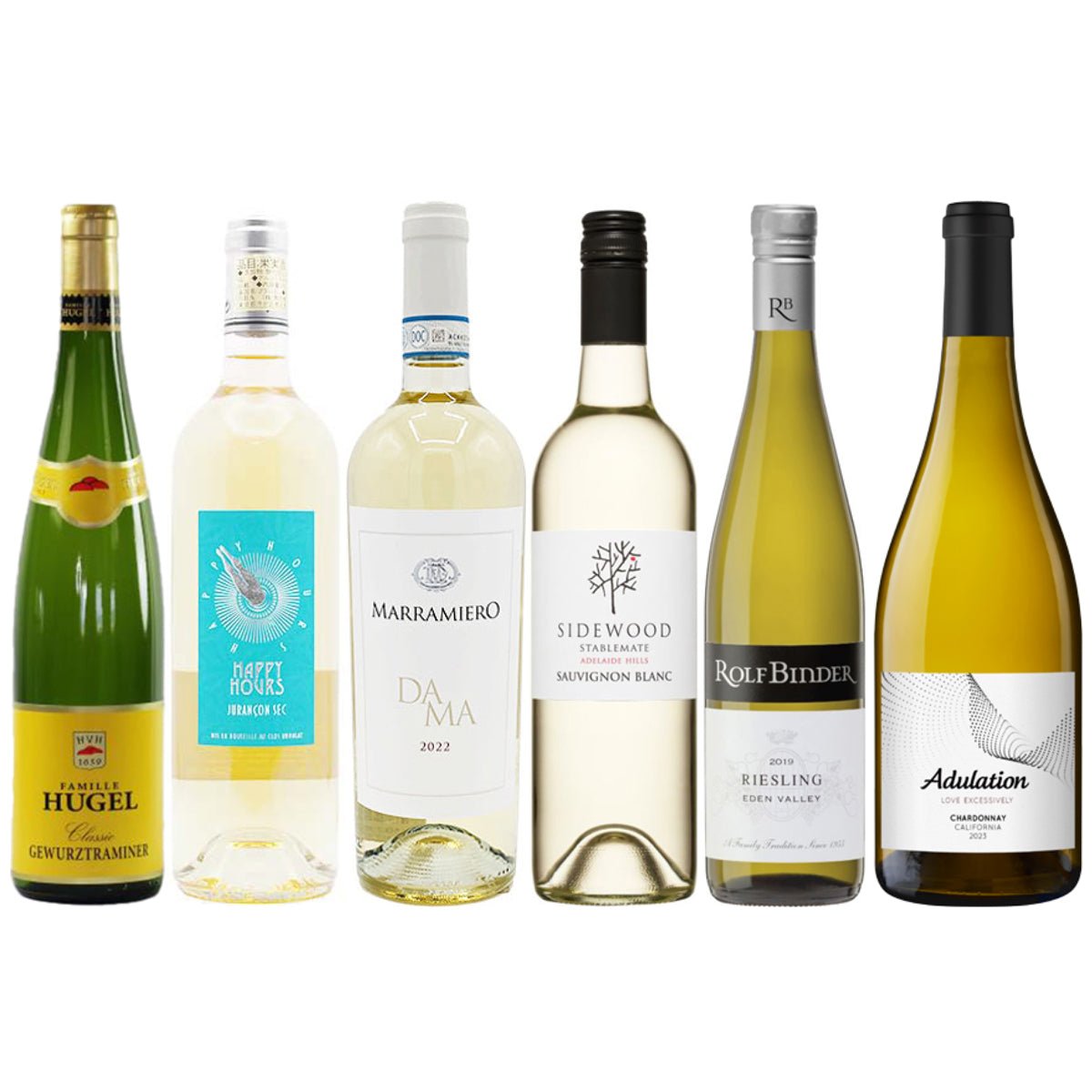 世界の白ワイン飲み比べ 6本セット - 恵比寿ワインマート