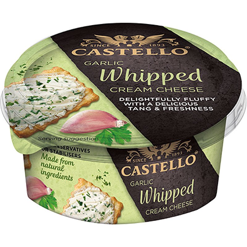 キャステロ ホイップクリームチーズ ガーリック 125g - 恵比寿ワインマート