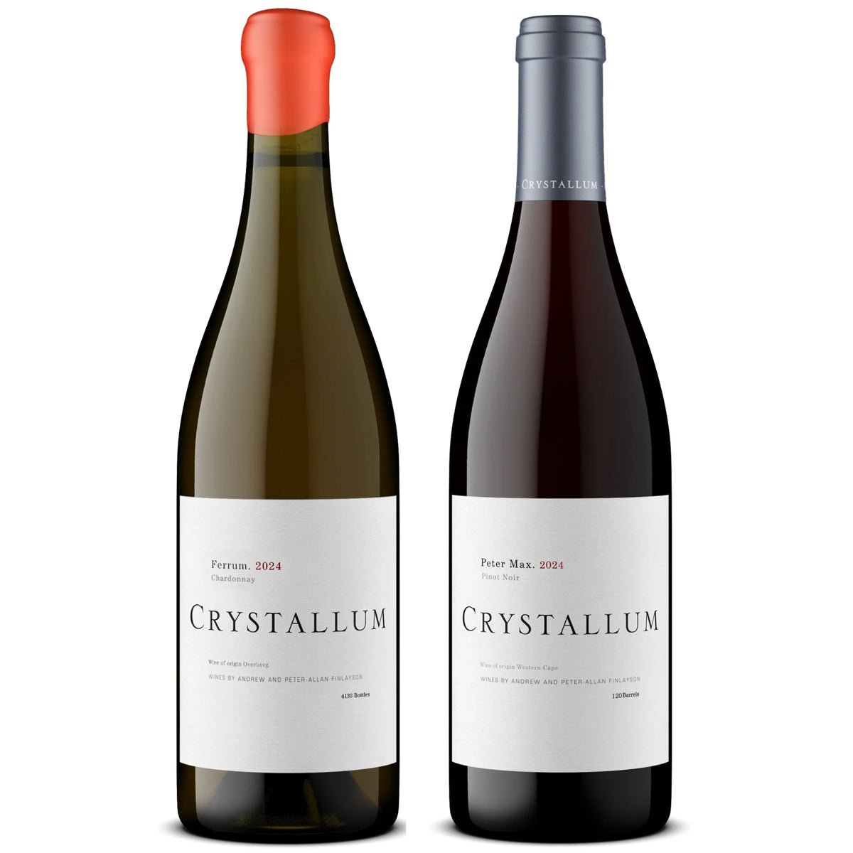 クリスタルム フェラム シャルドネ 2023+ピーター・マックス ピノ・ノワール 2023 2本セット - 恵比寿ワインマート
