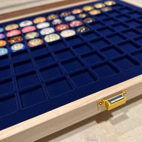 工房シラタ ミュズレボード 96個入り 紺 - 恵比寿ワインマート