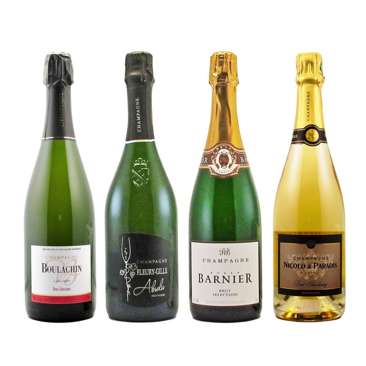 個性が光る！小規模生産者のこだわりシャンパーニュ4本セット - 恵比寿ワインマート