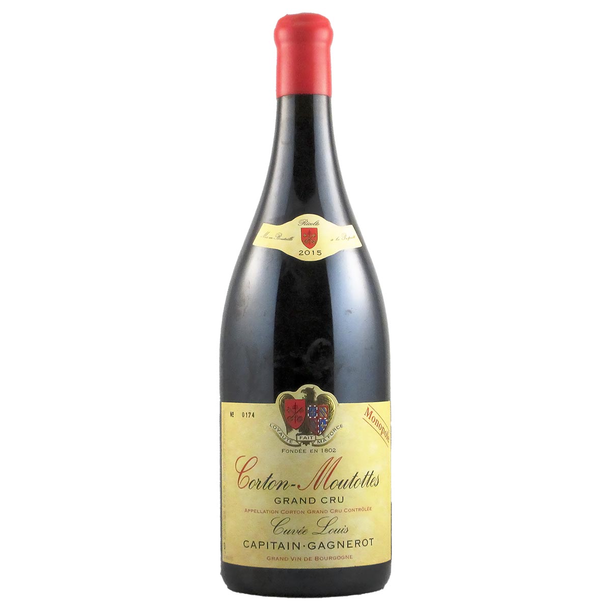 コルトン・ムトット キュヴェ・ルイ (1500ML) 2015 カピタン・ガニュロ